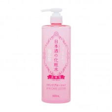 日本 Kiku-Masamune 菊正宗日本酒化妝水(高保濕) 500ml 粉紅樽 168-076